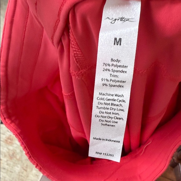 Gottex comfortable Strawberry Pink Sweatpants by Peach Collection - Picture 12 of 12